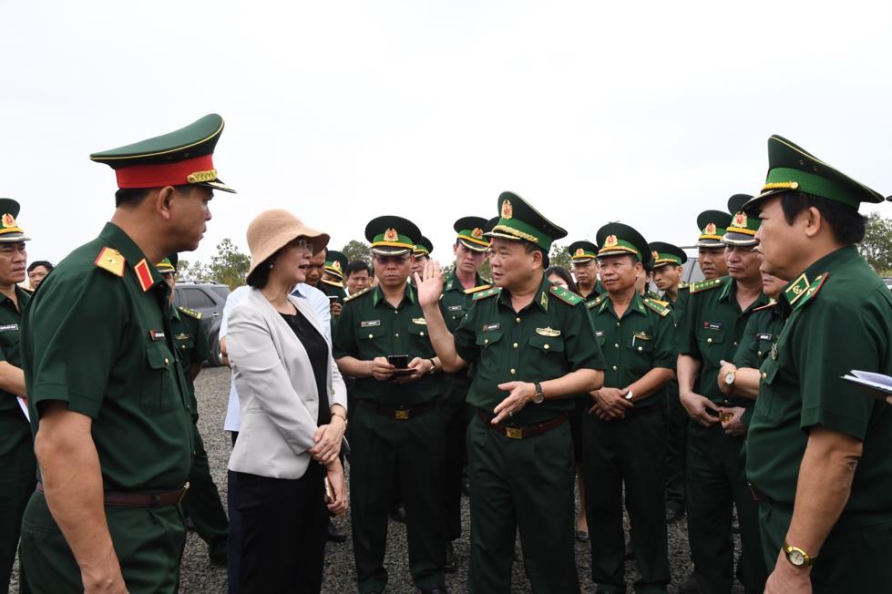 Chuẩn bị cho giao lưu hữu nghị quốc phòng biên giới Việt Nam - Campuchia

