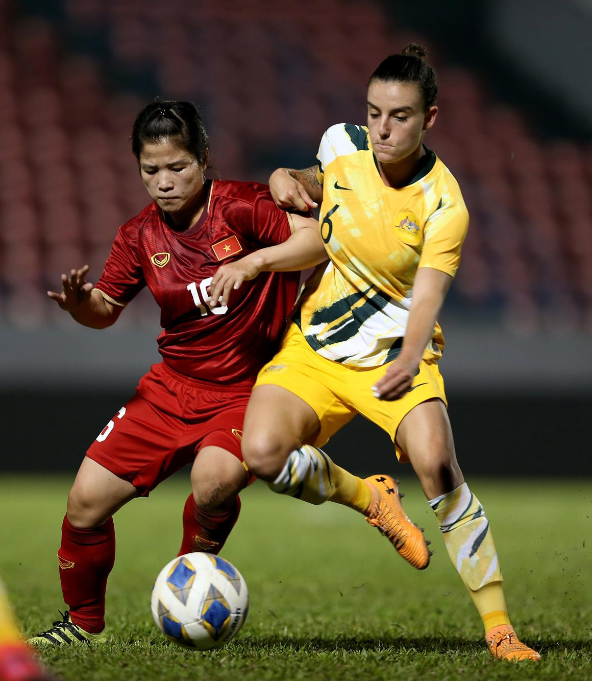 Đội tuyển nữ Việt Nam lần đầu ghi bàn vào lưới Đội tuyển nữ Australia