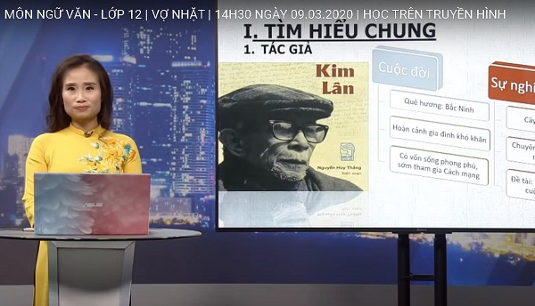 Khánh Hòa: Dạy học trên truyền hình cho học sinh lớp 9 và lớp 12