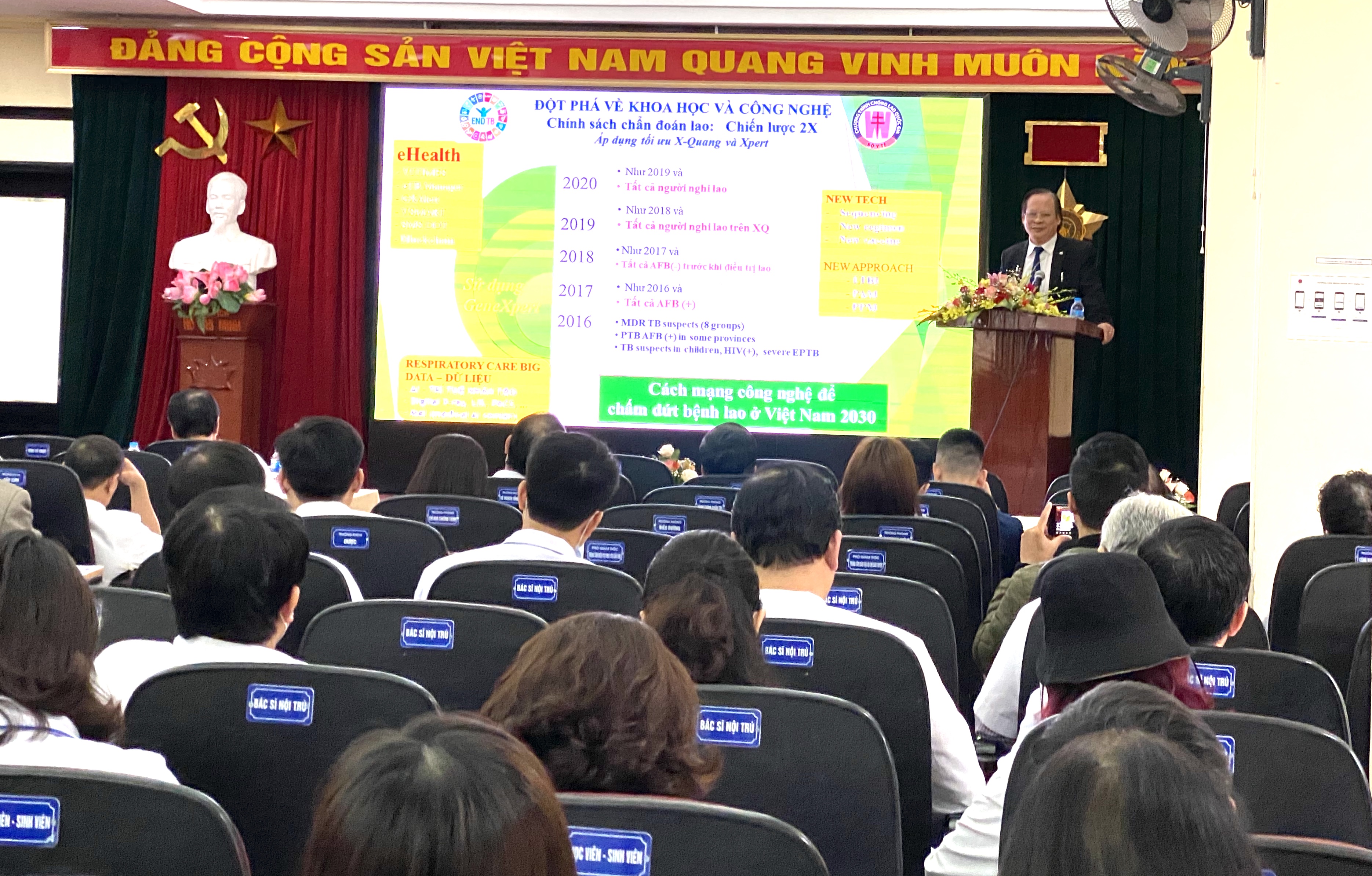 Việt Nam phấn đấu chấm dứt bệnh lao vào năm 2030