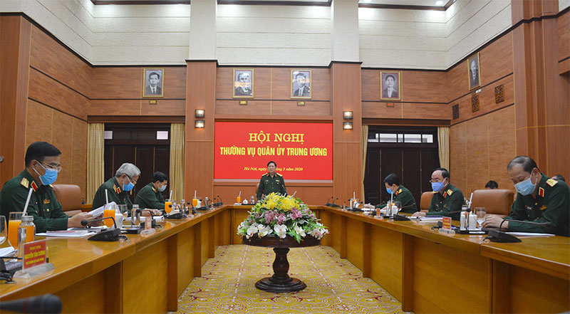 Thường vụ Quân ủy Trung ương cho ý kiến về dự thảo văn kiện Đại hội đại biểu Đảng bộ Quân đội lần thứ XI

