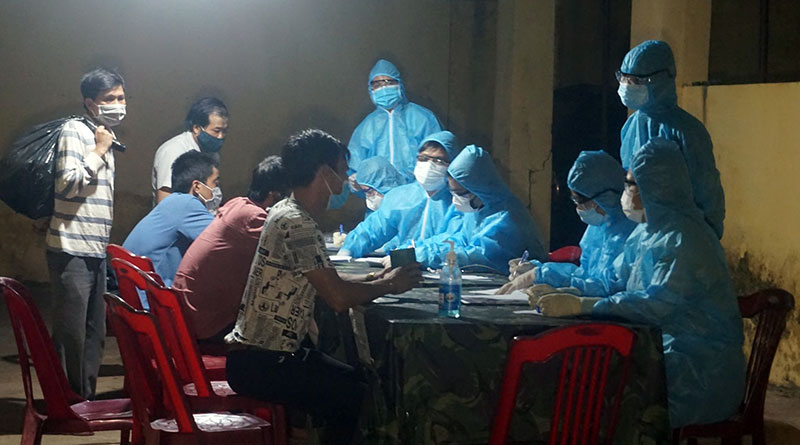 Lực lượng vũ trang tỉnh Quảng Trị sát cánh cùng nhân dân trên mặt trận chống dịch covid-19

