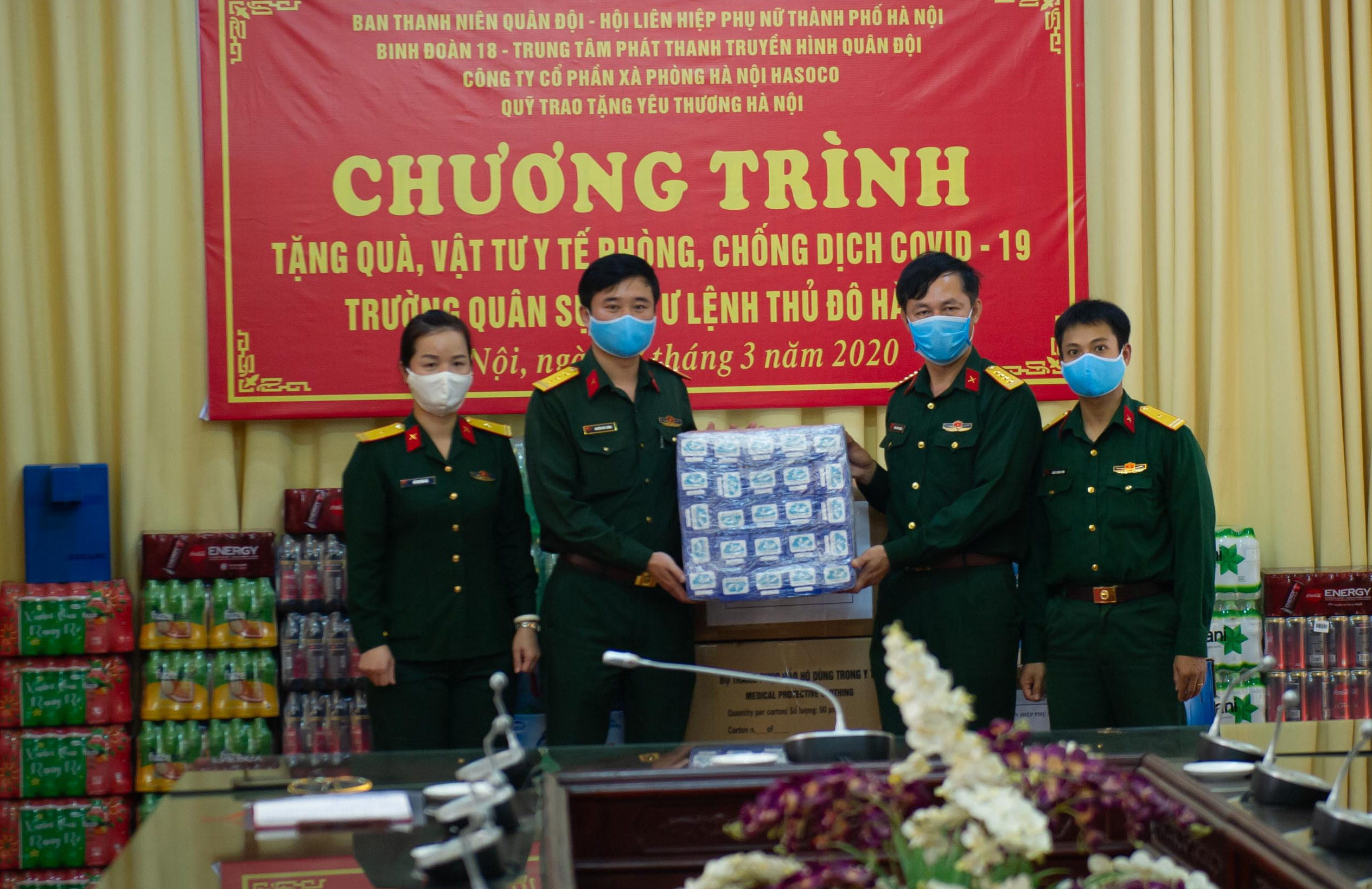 Thanh niên quân đội tiếp sức phòng, chống dịch Covid-19