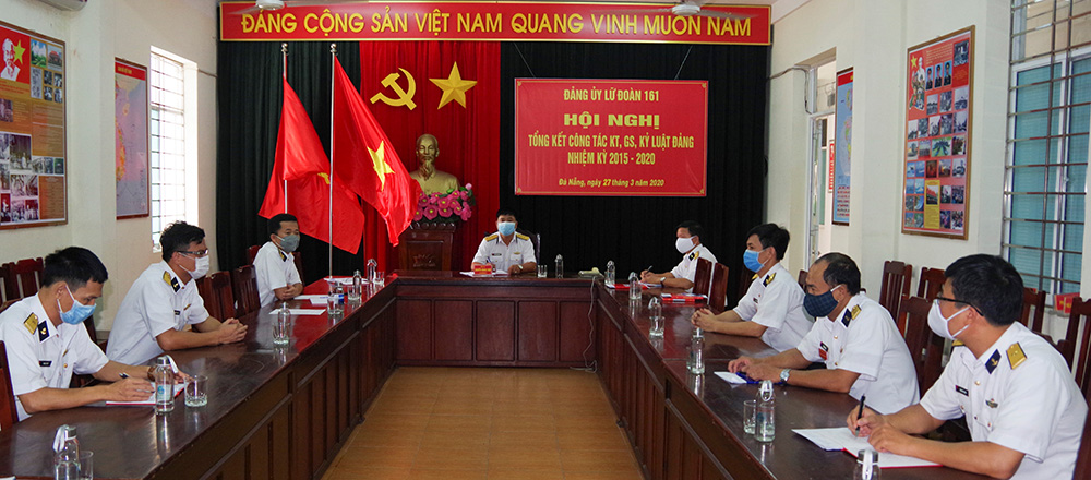 Lữ đoàn 161 tổng kết công tác kiểm tra, giám sát, kỷ luật Đảng