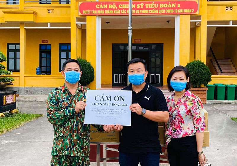 Tấm lòng của những công dân đang cách ly tại Trung đoàn 48