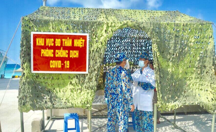 Phòng, chống dịch Covid-19 ở huyện đảo Trường Sa
