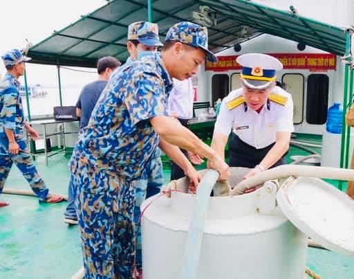 Mát ngọt nguồn nước của bộ đội