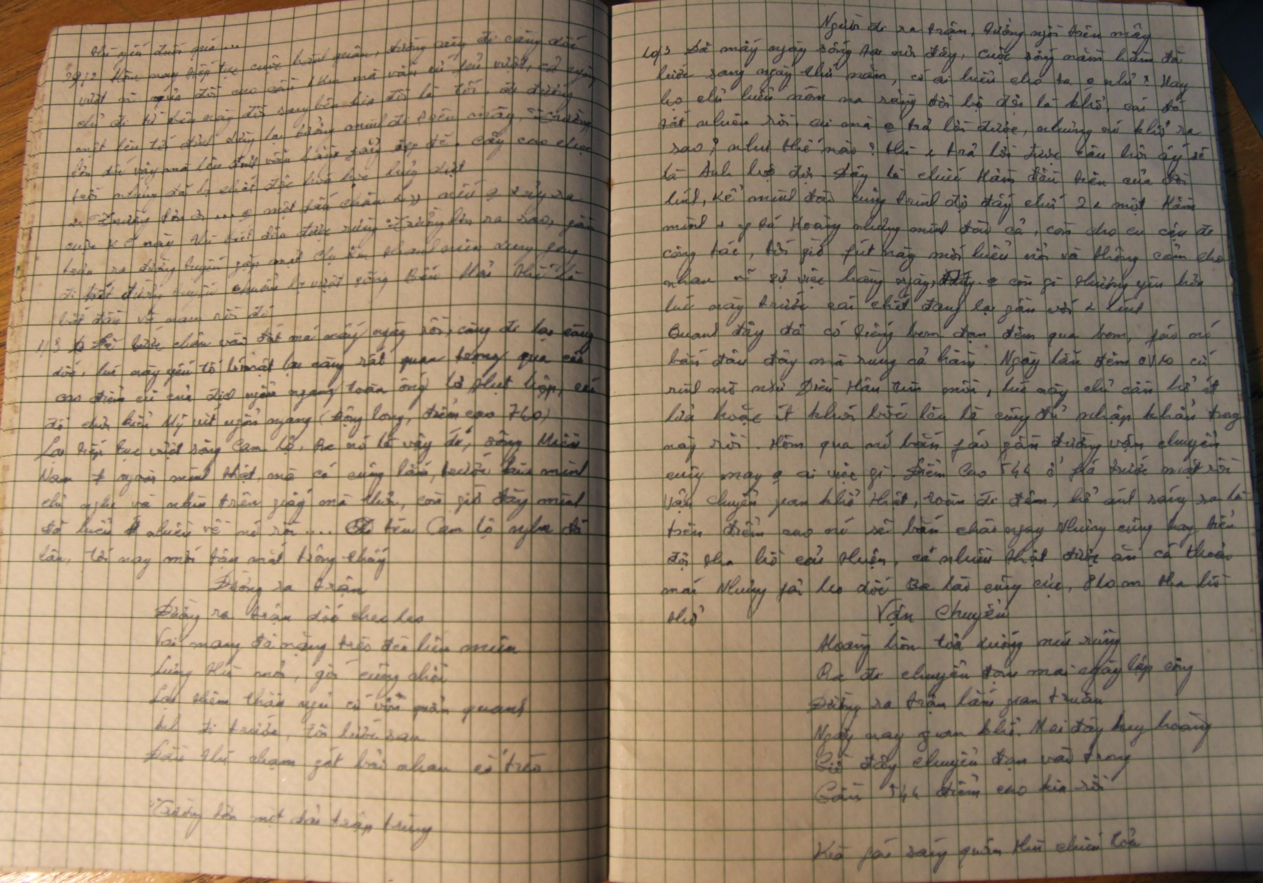 Lửa nhiệt huyết qua những trang nhật ký