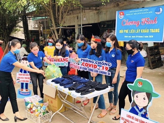 Tuổi trẻ xung kích trong cuộc chiến với đại dịch

