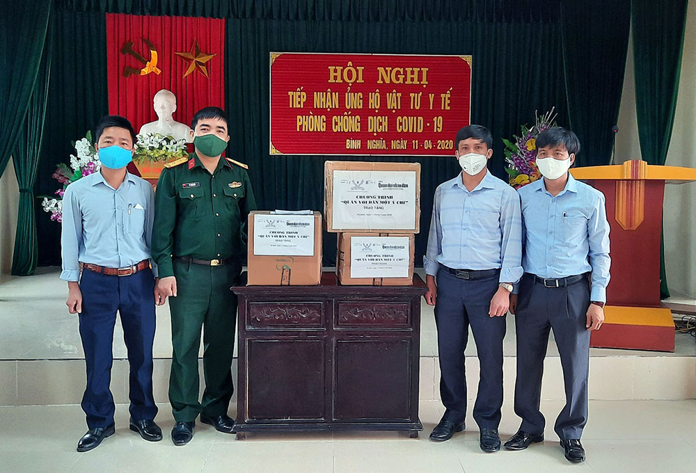 Chương trình “Quân với dân một ý chí” về với xã Bình Nghĩa