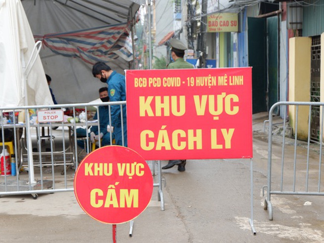 Bộ Y tế ghi nhận thêm 2 ca mắc Covid-19 ở Hạ Lôi, Mê Linh