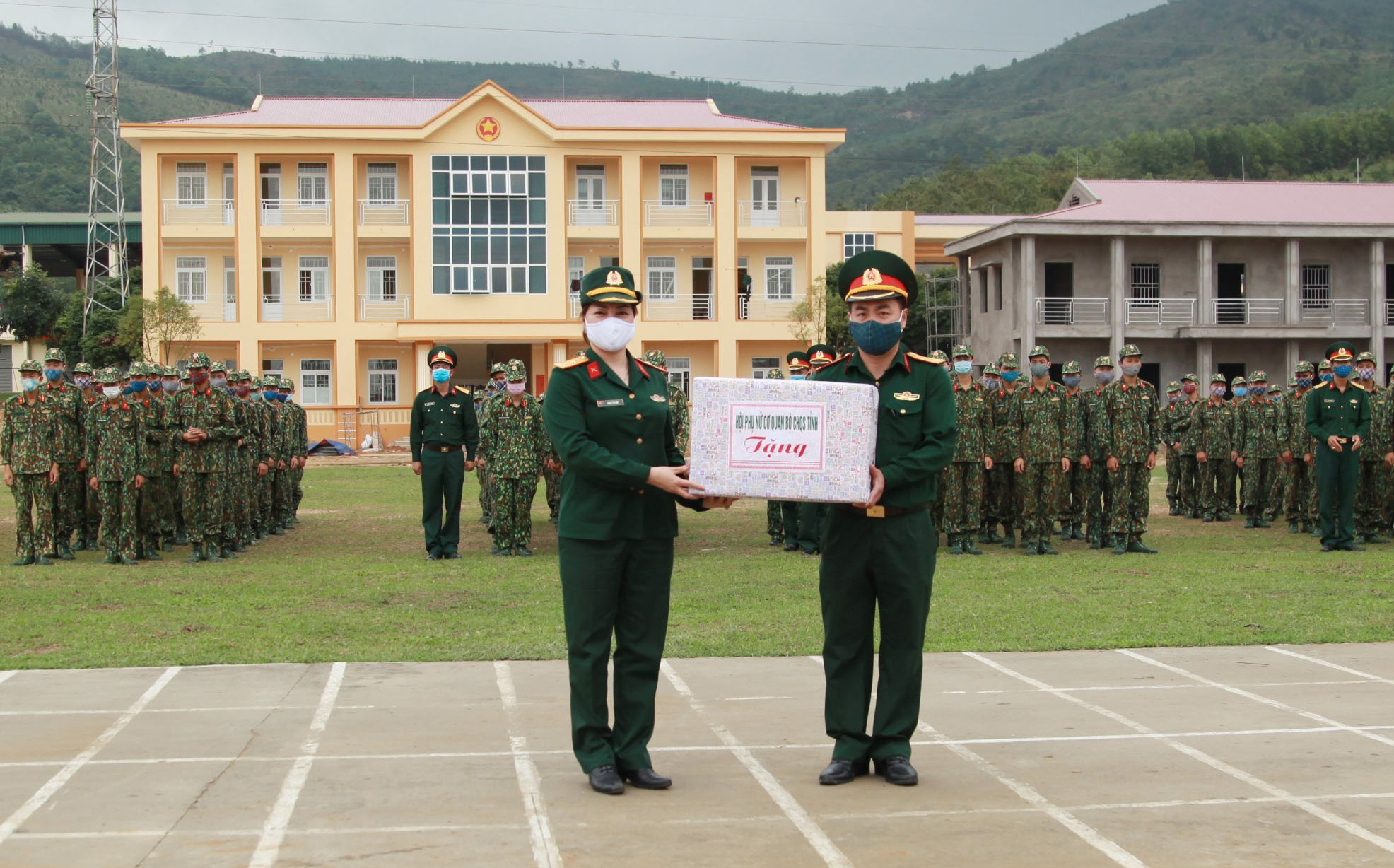 Hội Phụ nữ Cơ quan Bộ CHQS tỉnh Quảng Ninh nhiều hoạt động thiết thực phòng, chống dịch Covid-19