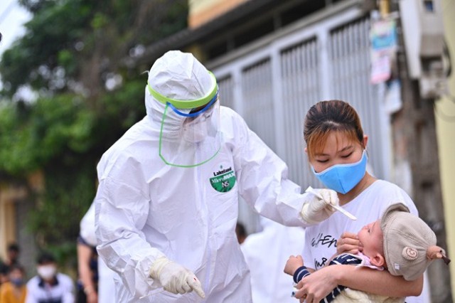 Thêm một ca mắc Covid-19 liên quan đến ổ dịch Hạ Lôi, Mê Linh