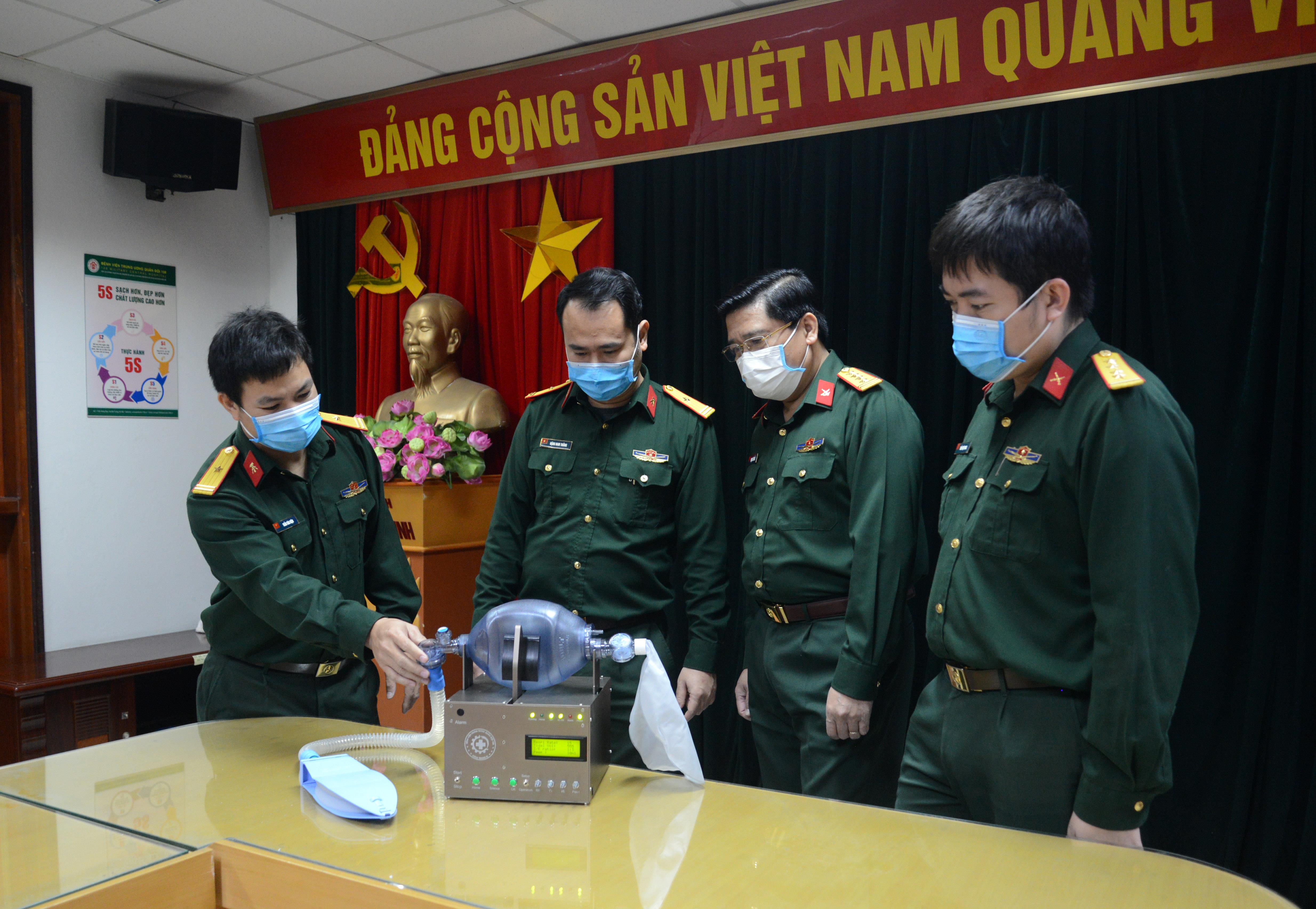 Thiết bị hỗ trợ thở “Made in 108”