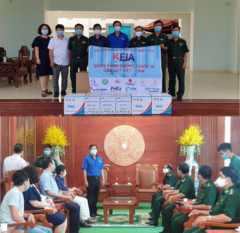 Kiều bào ở Hàn Quốc hỗ trợ Bộ đội Biên phòng và Công an tỉnh Tây Ninh chống dịch Covid-19

