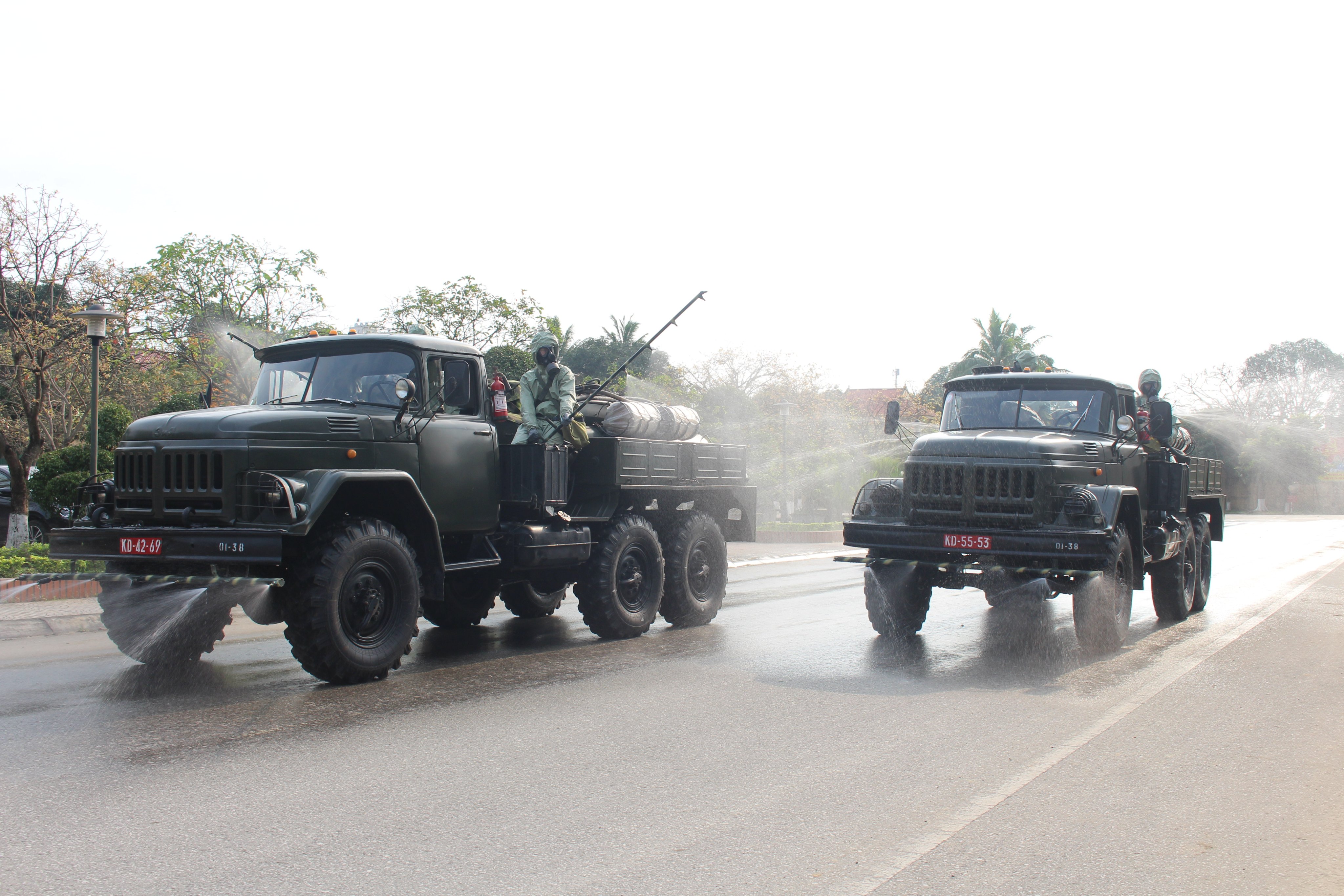 “Luyện quân” chống Covid-19