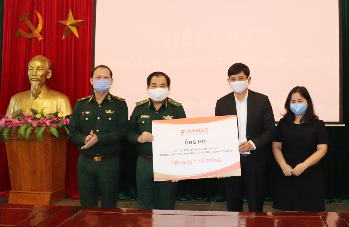 Các tổ chức, doanh nghiệp đồng hành cùng BĐBP phòng, chống dịch Covid-19

