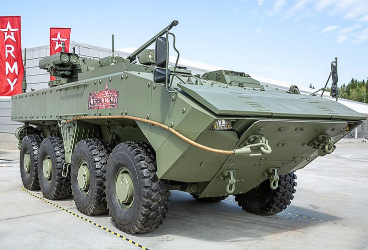 Nga tính đường xuất khẩu xe bọc thép Bumerang

