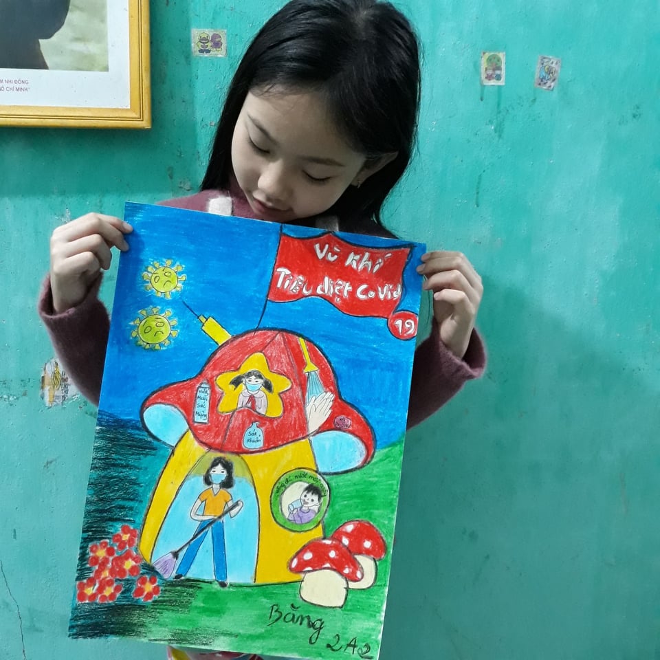 “Mong ngày hết dịch, bố về với con!”