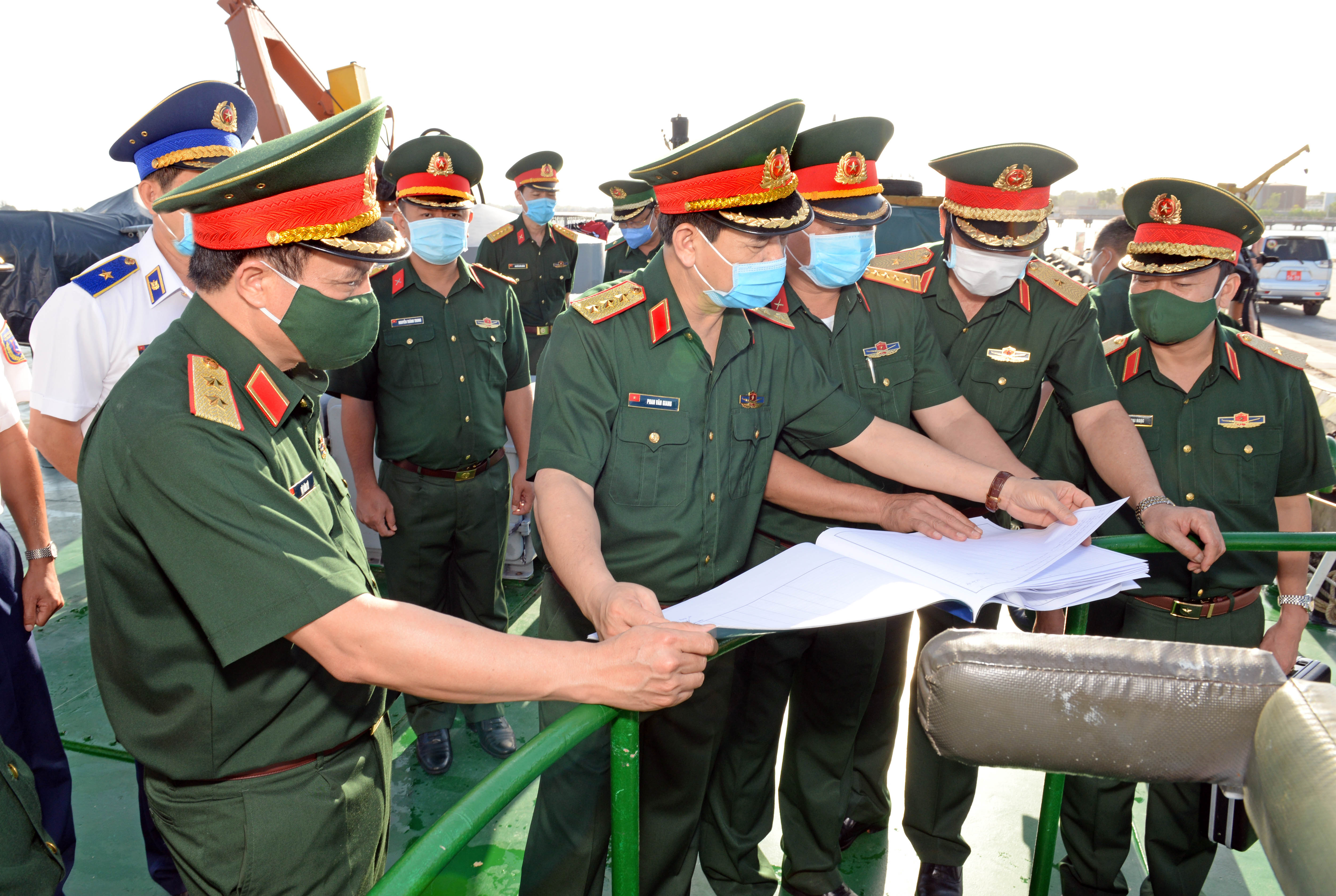 Thượng tướng Phan Văn Giang kiểm tra công tác huấn luyện, sẵn sàng chiến đấu 