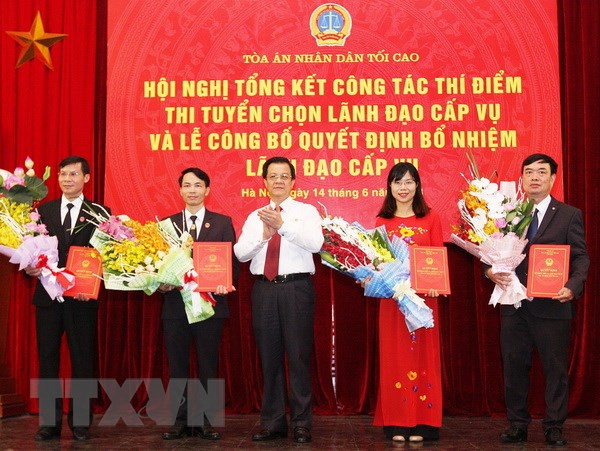 TUYỂN VÀ THI TUYỂN CÁN BỘ