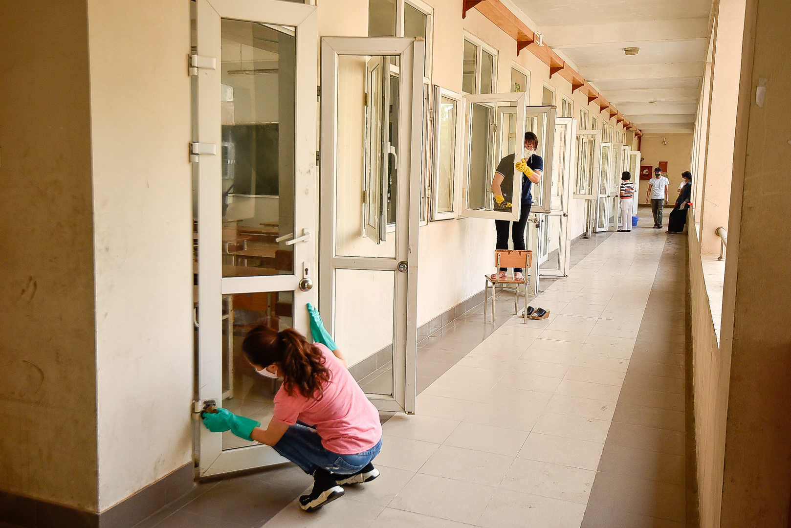 Các trường học tại Hà Nội sẵn sàng đón học sinh 