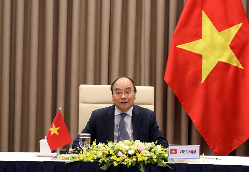 Thủ tướng Nguyễn Xuân Phúc dự Hội nghị thượng đỉnh trực tuyến của Phong trào Không liên kết

