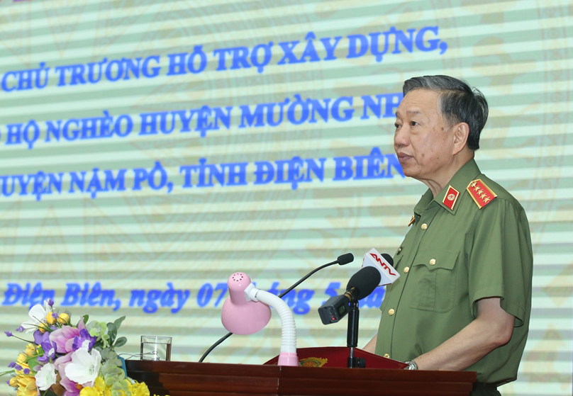 Hội nghị tổng kết chủ trương hỗ trợ xây dựng, sửa chữa nhà ở cho hộ nghèo huyện Mường Nhé

