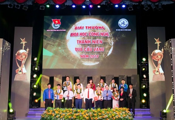 Trao giải thưởng Quả Cầu Vàng 2019 cho 10 tài năng trẻ xuất sắc về khoa học công nghệ 

