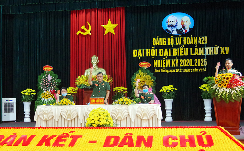 Lữ đoàn Đặc công 429 tổ chức Đại hội Đại biểu lần thứ XV, nhiệm kỳ 2020-2025
