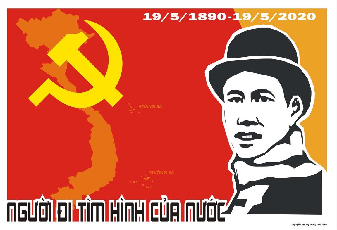 Họa sĩ trẻ vẽ Bác bằng cả tấm lòng kính yêu