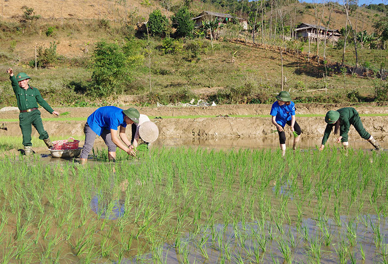Góp sức xây dựng khu kinh tế - quốc phòng Sông Mã ổn định và phát triển

