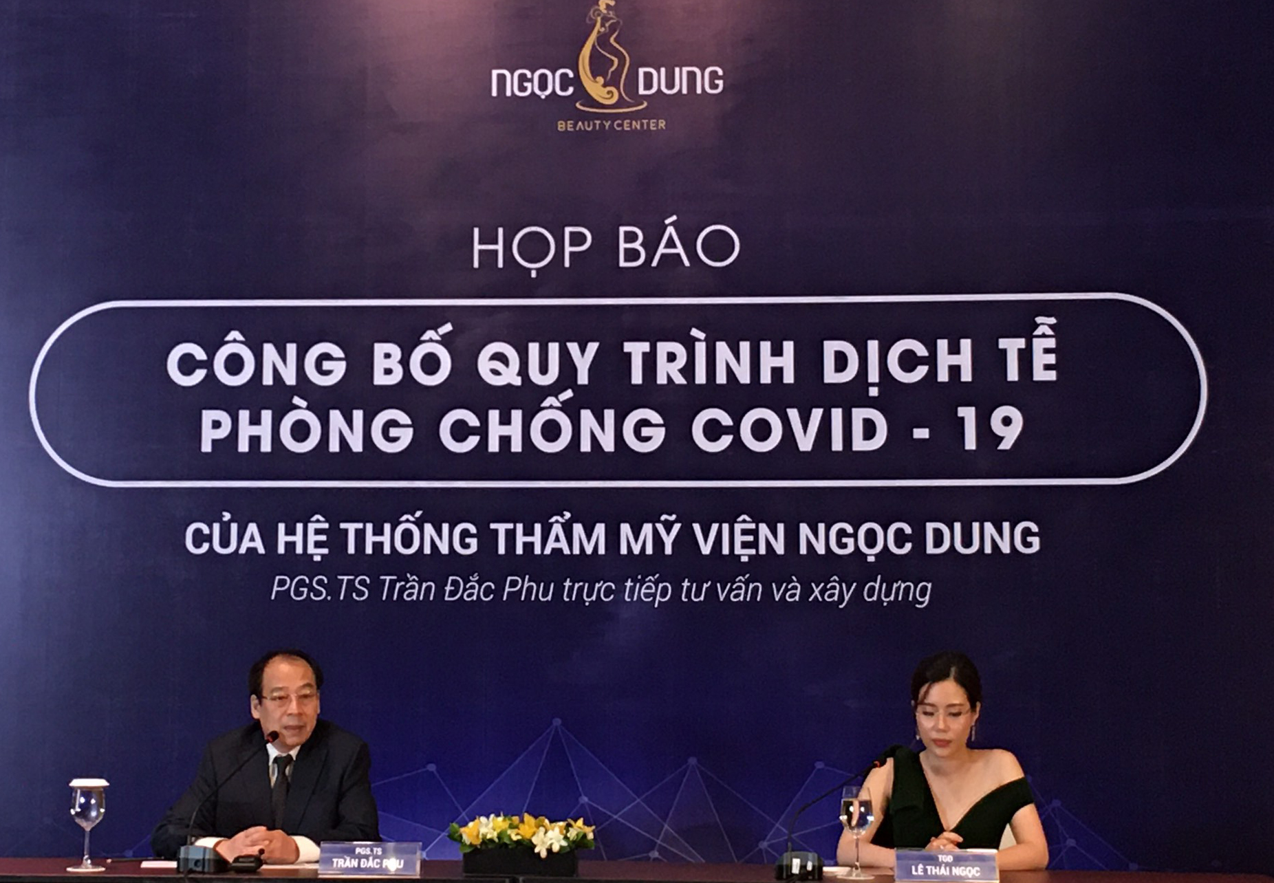 Thẩm mỹ viện Ngọc Dung công bố quy trình dịch tễ phòng dịch Covid-19