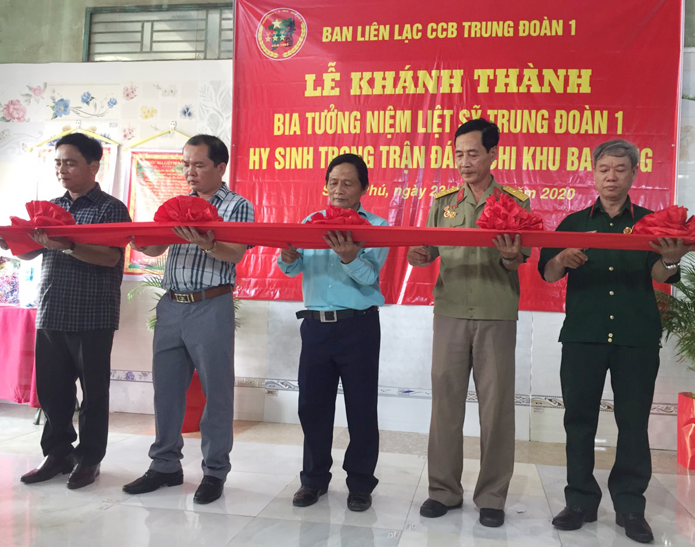 Khánh thành bia tưởng niệm liệt sĩ chi khu Ba Càng, Vĩnh Long