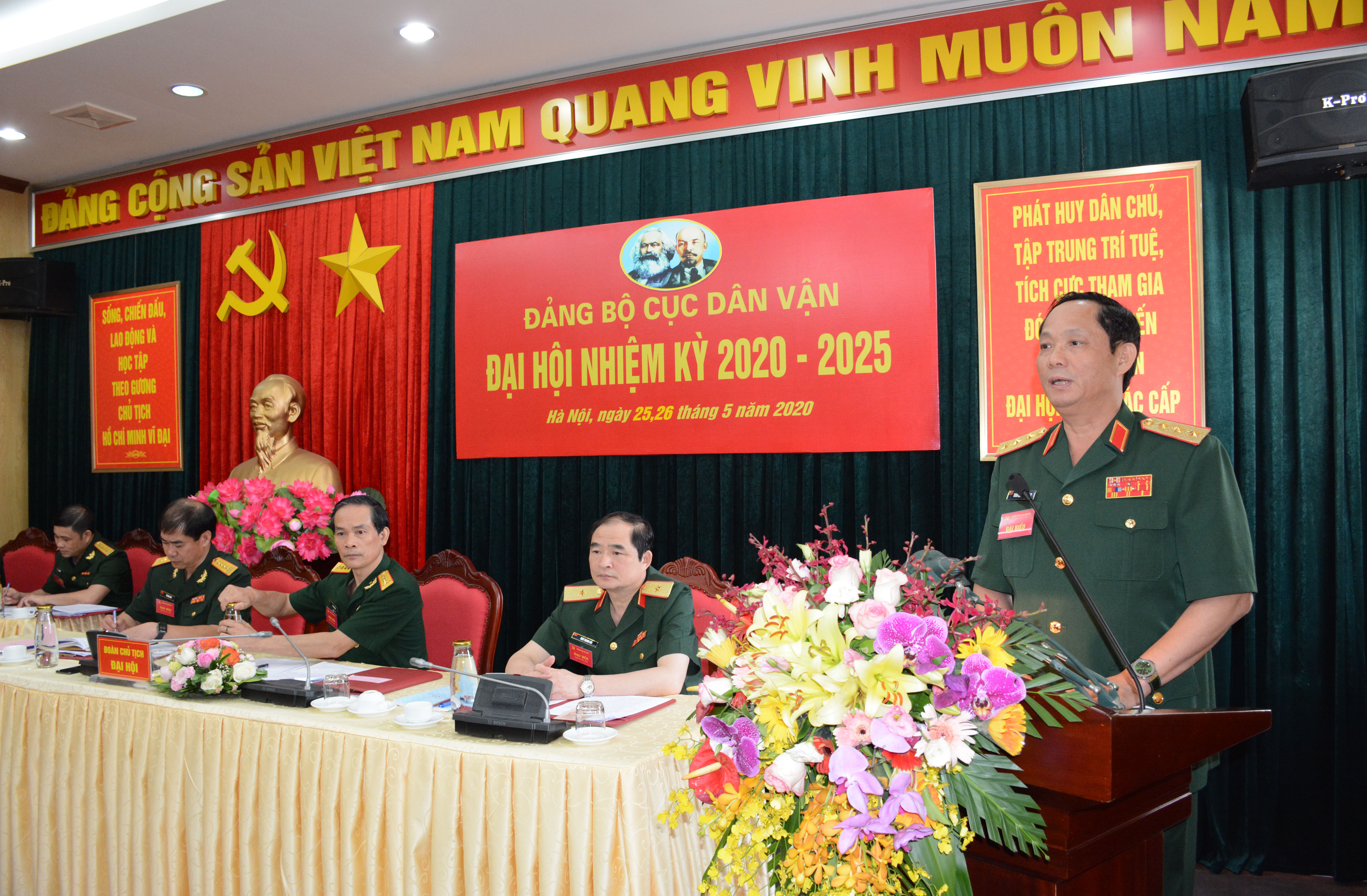 Đảng bộ Cục Dân vận, Tổng cục Chính trị tổ chức đại hội nhiệm kỳ 2020-2025
