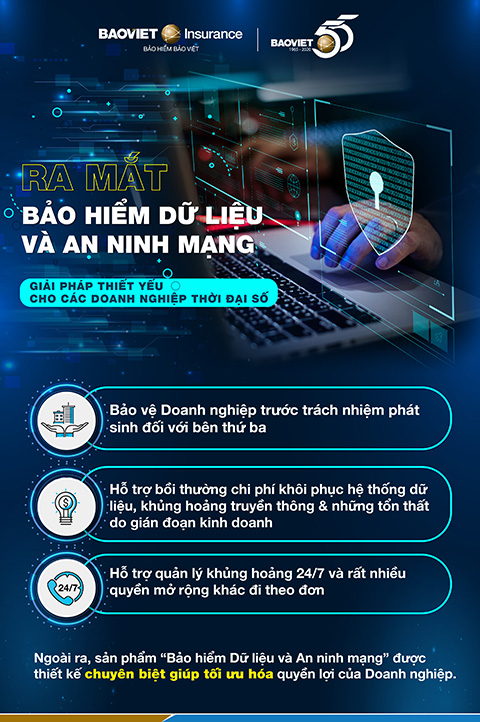 Bảo hiểm dữ liệu và an ninh mạng thời kỳ 4.0 