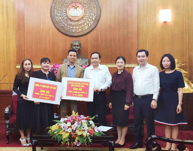 Tiếp tục tiếp nhận nhiều ủng hộ phòng, chống Covid-19

