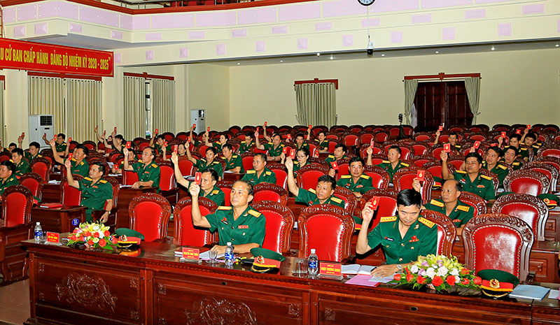 Đảng bộ Cục Chính trị Quân đoàn 3 tổ chức đại hội đại biểu lần thứ XVII