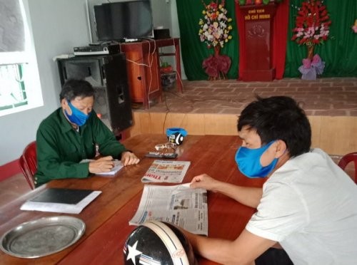 Hội Cựu chiến binh thị xã Bỉm Sơn tích cực tham gia phòng, chống dịch Covid-19