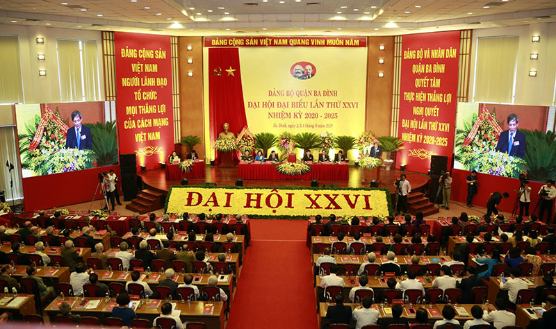 Các đảng bộ tổ chức đại hội nhiệm kỳ 2020-2025