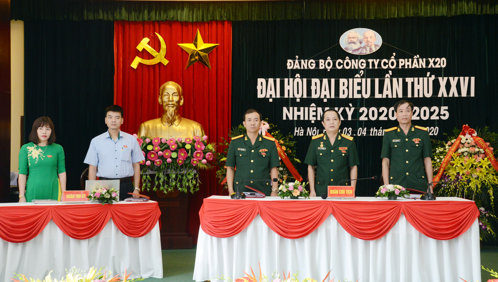 Đảng bộ Công ty Cổ phần X20 tổ chức Đại hội đại biểu lần thứ XXVI, nhiệm kỳ 2020-2025