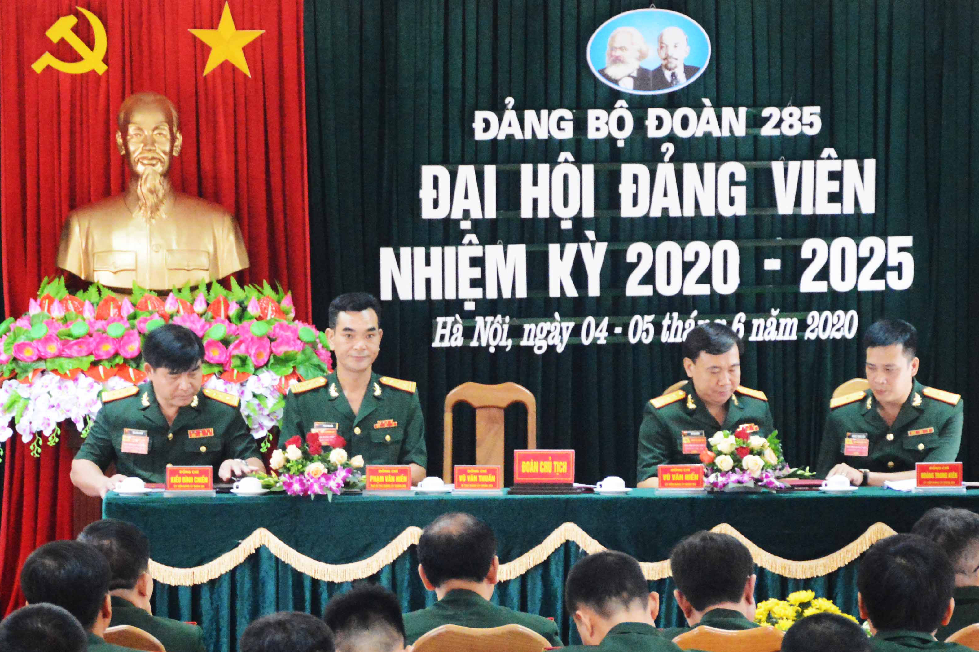 Đảng bộ Đoàn 285 tổ chức Đại hội Đảng viên nhiệm kỳ 2020-2025