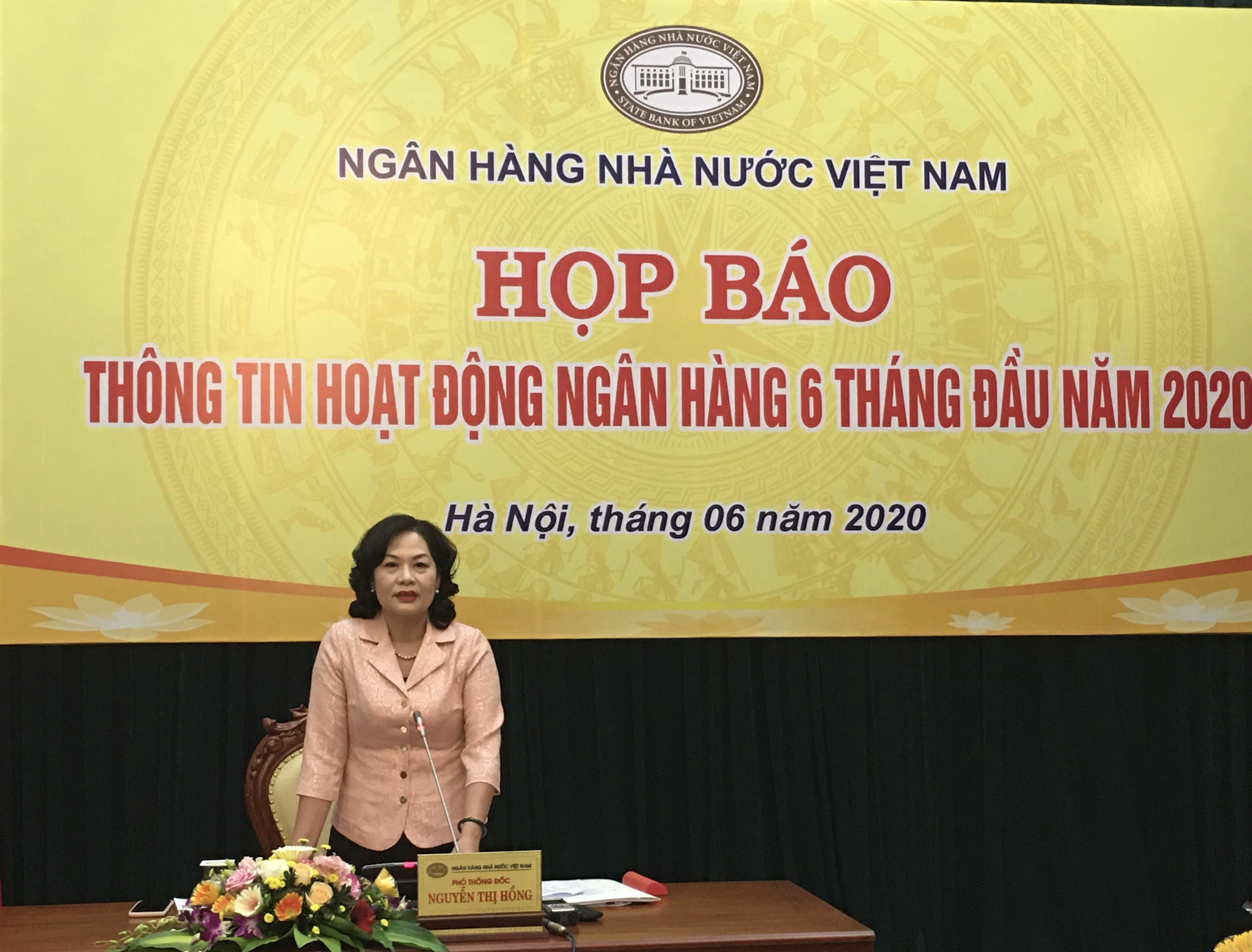 Ngân hàng Nhà nước thông tin hoạt động ngân hàng 6 tháng đầu năm 2020