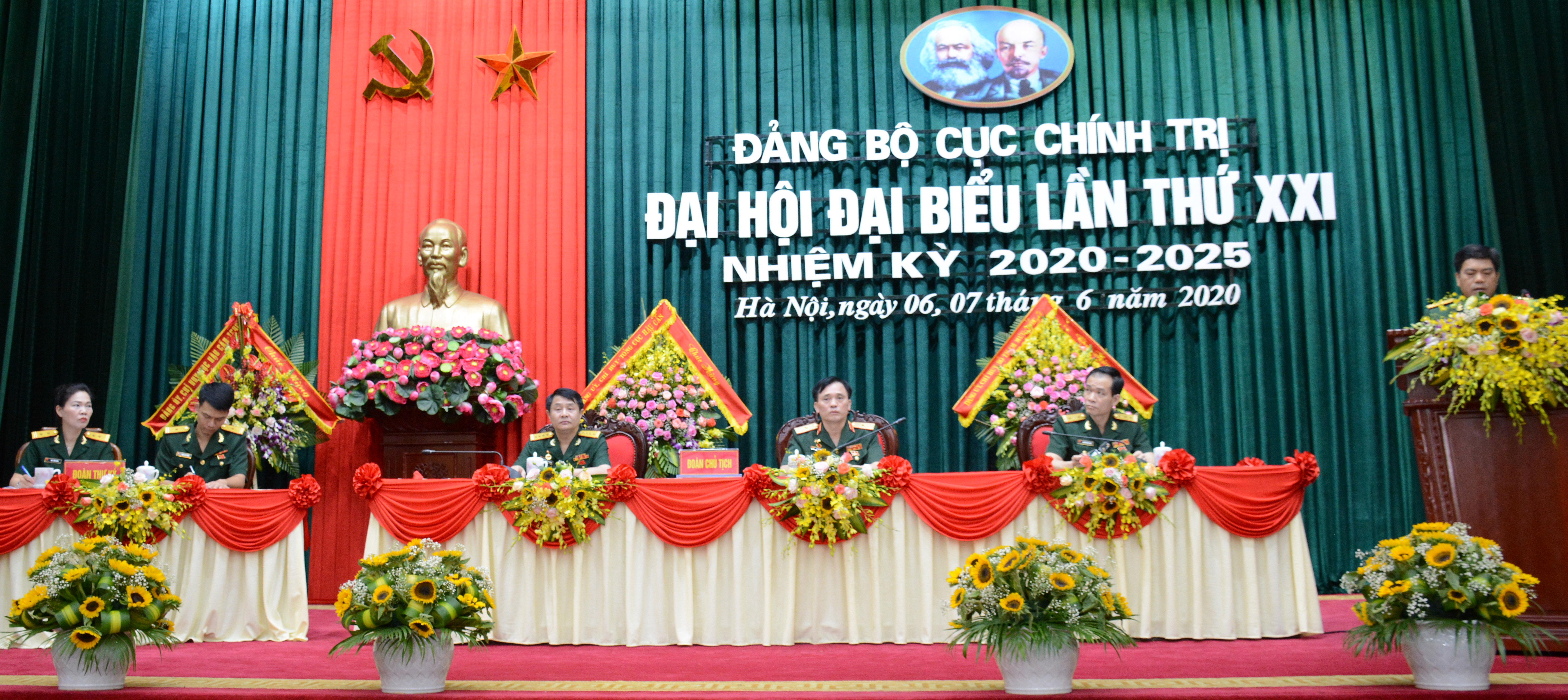 Đảng bộ Cục Chính trị (Tổng cục Hậu cần) đại hội lần thứ XXI, nhiệm kỳ 2020-2025