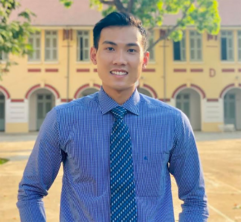 Thầy giáo trẻ với niềm đam mê sư phạm và điền kinh

