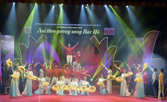 Lời cảm ơn của Ban tổ chức Lễ Tổng kết, Trao giải Cuộc thi viết “Những tấm gương bình dị mà cao quý” lần thứ 11 (năm 2019-2020) và Chương trình nghệ thuật “Noi theo gương sáng Bác Hồ”

