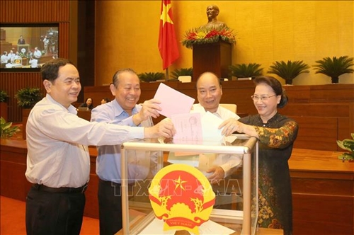 Chủ tịch Quốc hội Nguyễn Thị Kim Ngân được bầu giữ chức vụ Chủ tịch Hội đồng bầu cử quốc gia