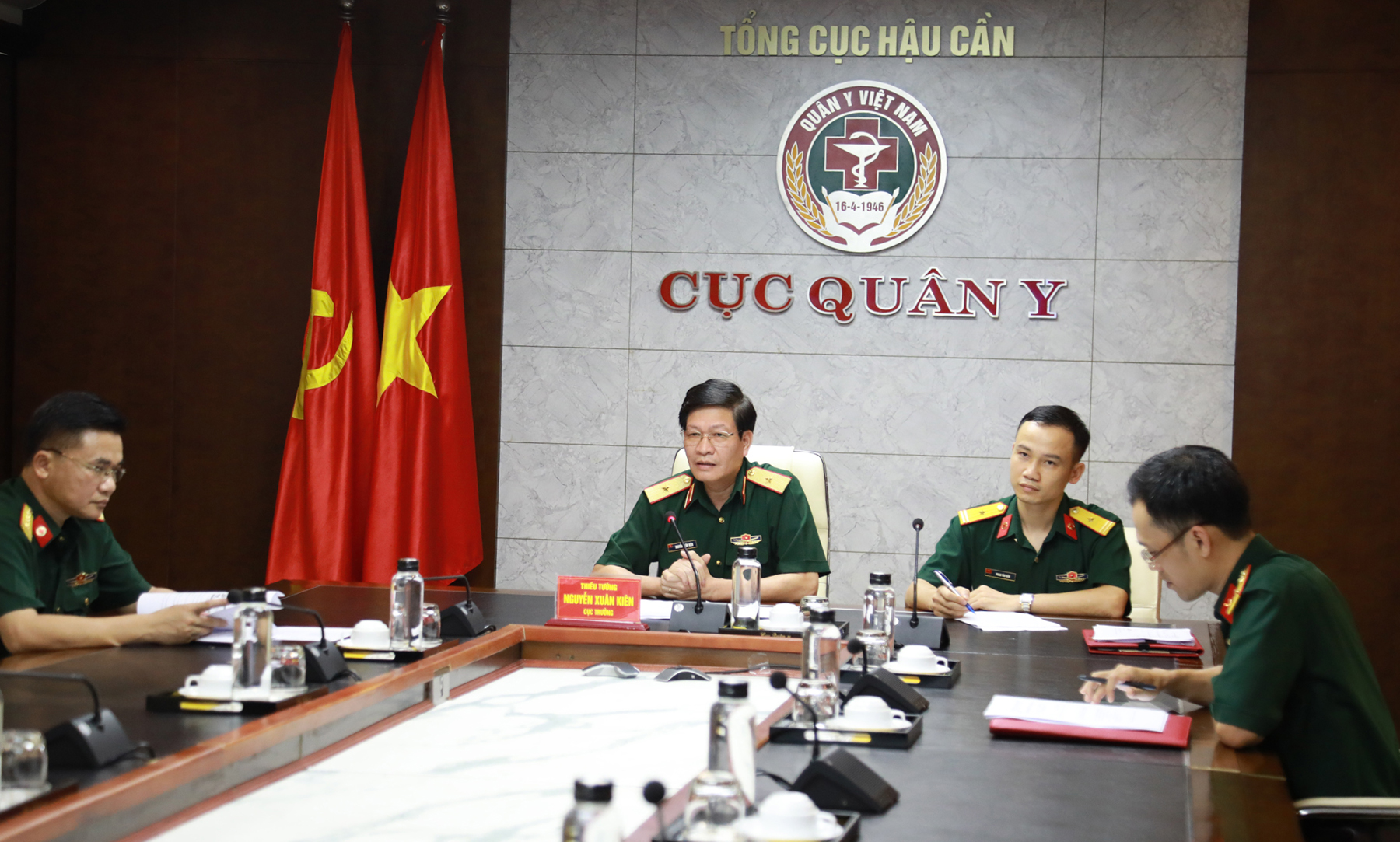 Tăng cường hợp tác quân y trong phòng, chống dịch Covid-19