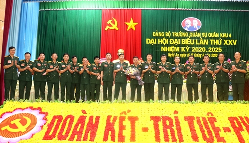 Đảng bộ Trường Quân sự Quân khu 4 tổ chức Đại hội Đại biểu lần thứ XXV
