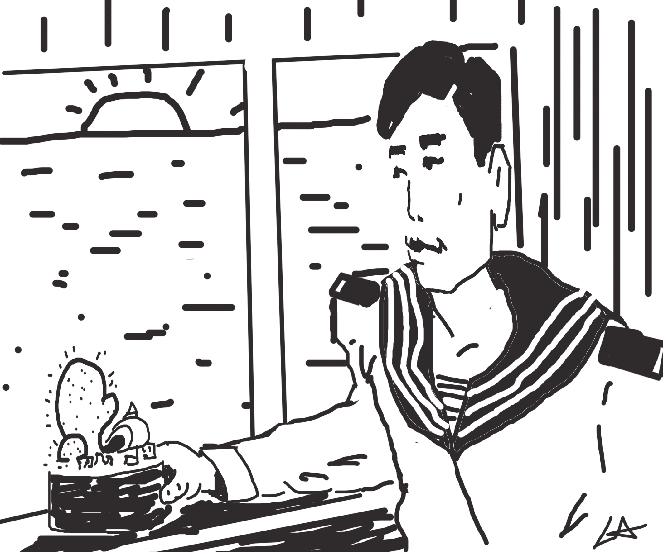 Ô cửa nhỏ thời gian muối mặn